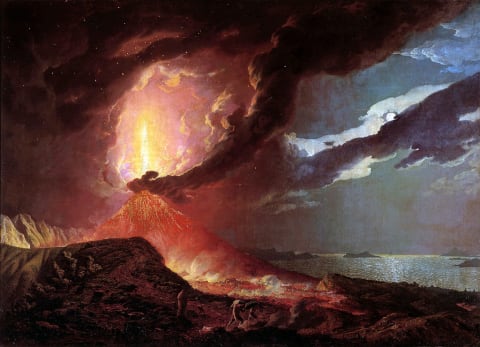 When Mount Vesuvius erupted in 79 AD, multiple nearby towns were devastated (including, most famously, Pompeii).