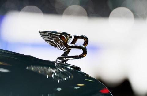 The Flying B of a Bentley.