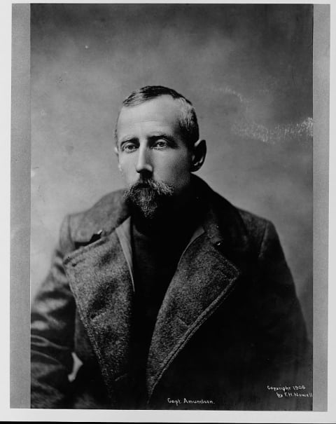 Roald Amundsen in the early 20th century.