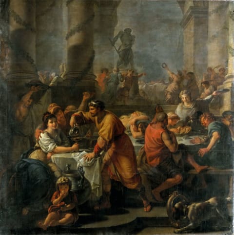 'Winter or The Saturnalia' by Antoine-François Callet, 1783.