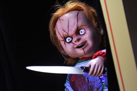 Chucky doll featured in Universal Orlando's Halloween Horror Nights.