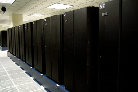 There are terabytes upon terabytes of storage at Lawrence Livermore National Laboratory.