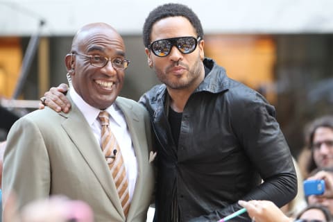 Al Roker and Lenny Kravitz.