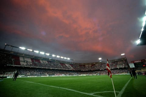 Vicente Calderon Stadium.