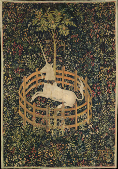 The Unicorn in Captivity, c. 1500. 