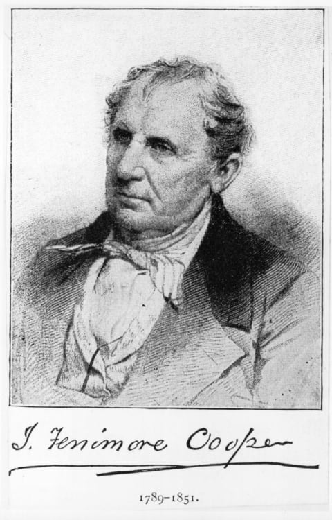 Some of James Fenimore Cooper’s locks ended up in a hair collection.