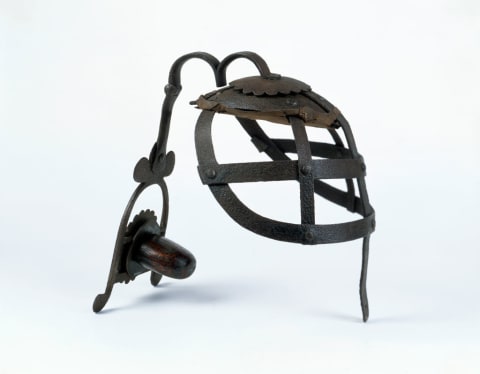 Scold's Bridle, late 16th century.