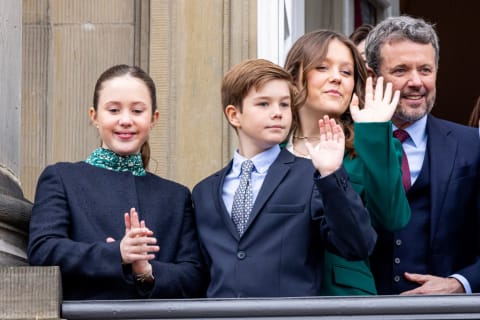 Princess Josephine and Prince Vincent of Denmark.