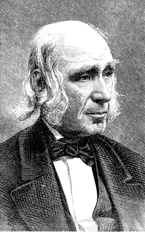 Amos Bronson Alcott (1799-1888), American teacher and transcendentalist.