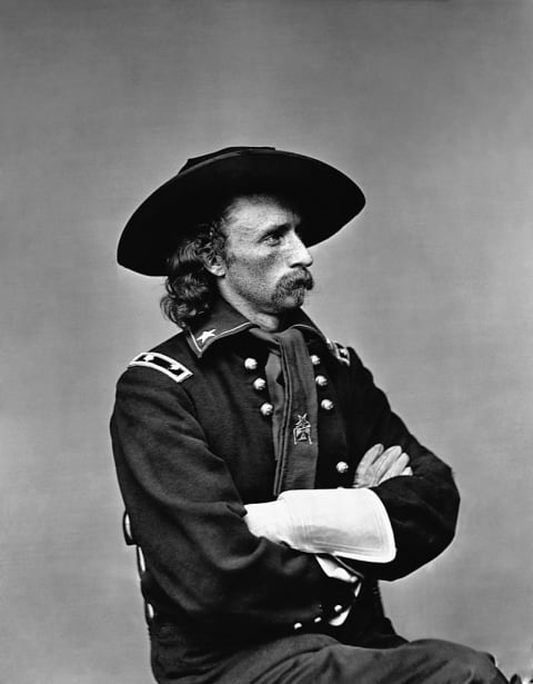 Major General George A. Custer.