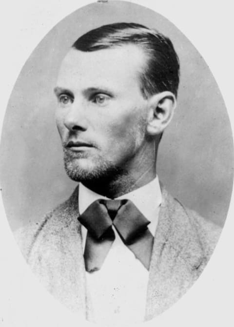 Jesse James in 1882.