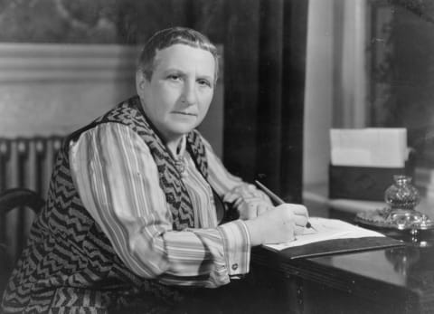 Gertrude Stein.