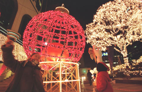 Christmas in South Korea.