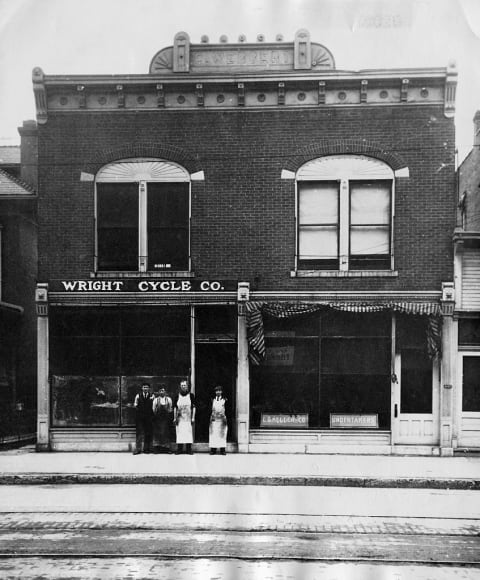 Wright Cycle Company.