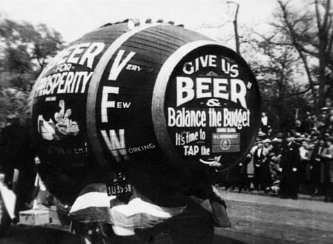 Anti-Prohibition Protest (presumably put on by some wet folks).