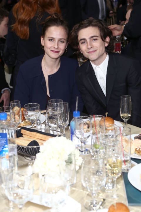 Pauline and Timothée at the 2018 Critics' Choice Awards.