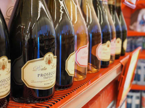 Prosecco is a popular type of sparkling wine.