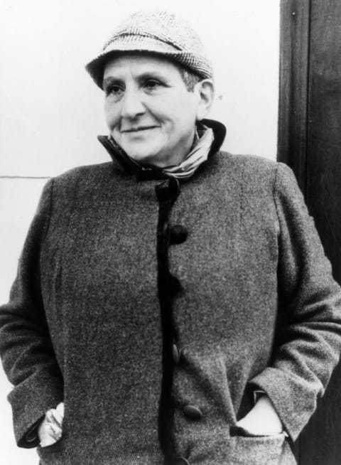 Gertrude Stein circa 1920.