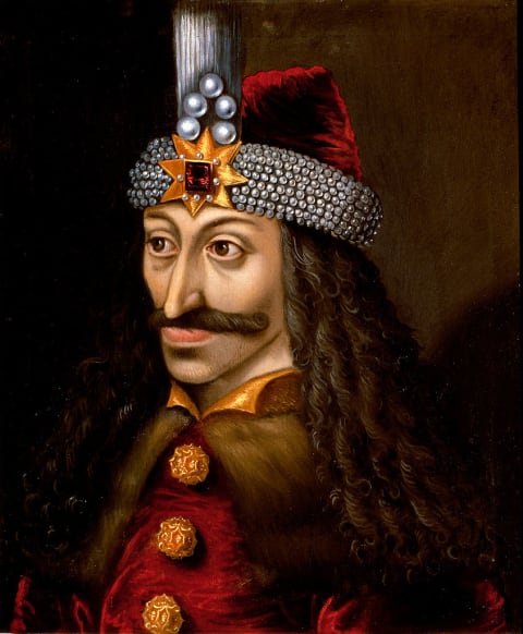 Portrait of Vlad Tepes.