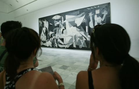 “Guernica‘ at the Centro de Arte Reina Sofia in Madrid, Spain.