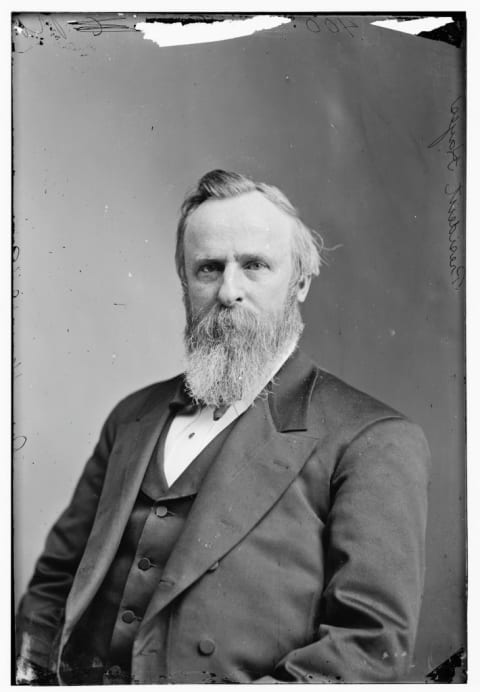 Rutherford B. Hayes.