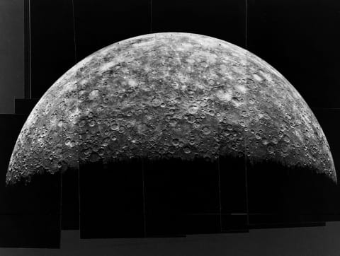 Mercury, home of the Burns Crater.