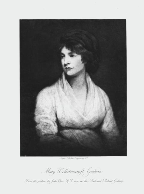 Mary Wollstonecraft in 1797.