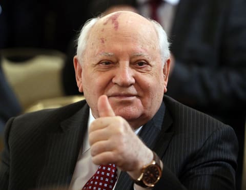 Mikhail Gorbachev.