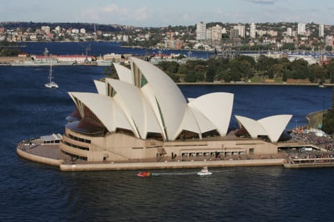 Sydney’s famous opera house.