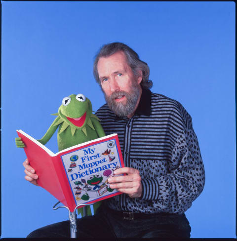 Jim Henson and Kermit The Frog.