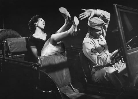 Dorothy Dandridge and Harry Belafonte in 'Carmen Jones' (1954).