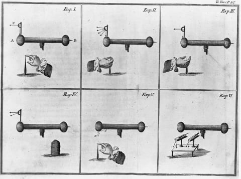 Benjamin Franklin's lightning rods, one of his better-known inventions.