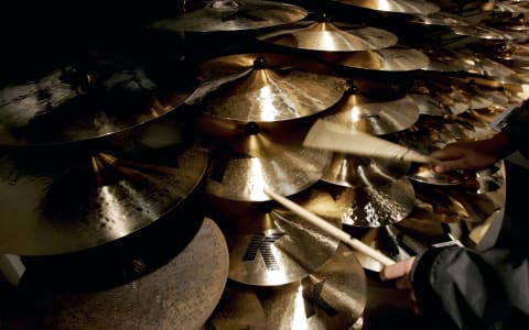 Zildjian K Cymbals at the Frankfurt Music Fair.