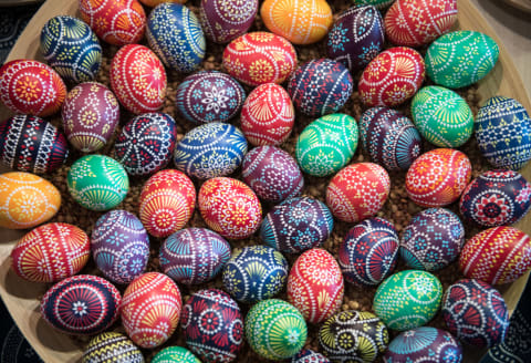 People have been decorating eggs for a very long time.