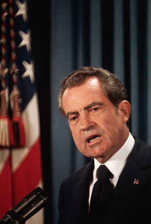 Nixon in 1973.