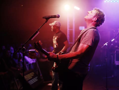 Darius Rucker and Mark Bryan of Hootie & the Blowfish.