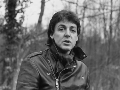 Paul McCartney photographed in January 1980.