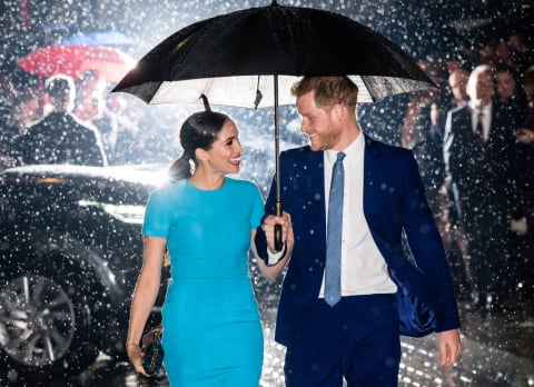 Meghan, Duchess of Sussex and Prince Harry, Duke of Sussex.