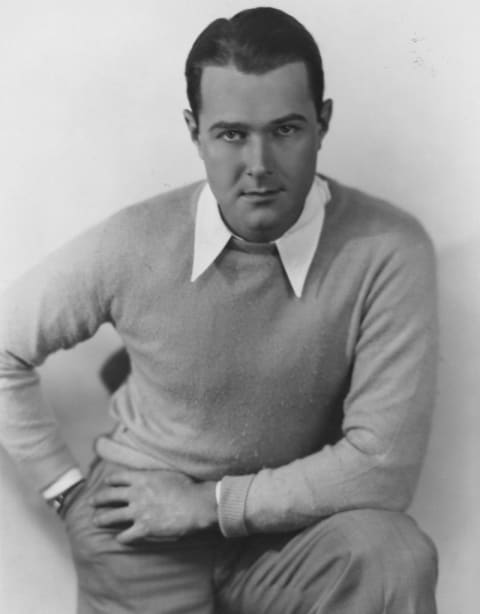 William Haines in a publicity still.