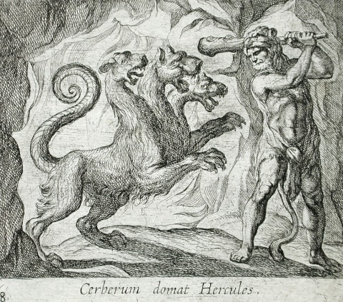 Hercules And Cerberus.