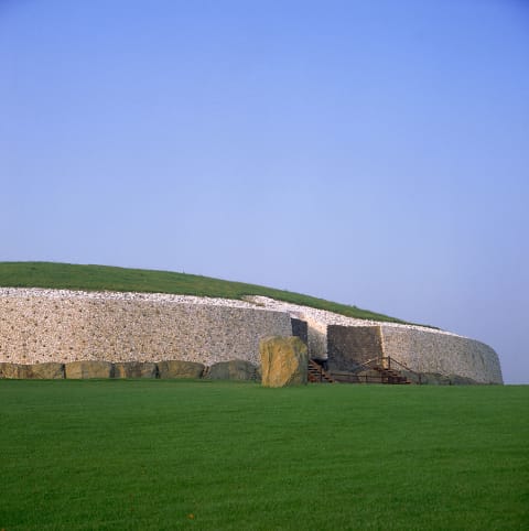 An entrance into the burial chamber of Newgrange.