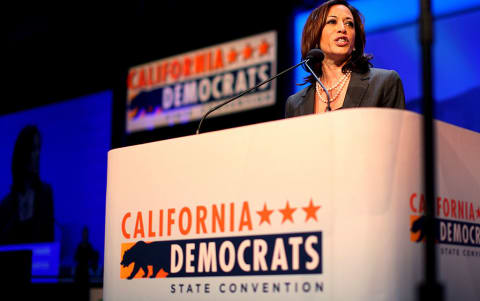 California Attorney General Kamala D. Harris in 2012.