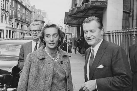 Happy and Nelson Rockefeller.