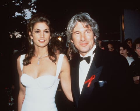 Richard Gere and Cindy Crawford in 1993.