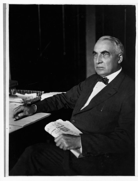 President Warren G. Harding