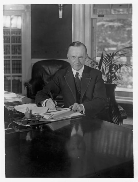 President Calvin Coolidge