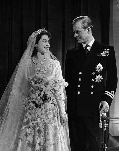 Queen Elizabeth II and Prince Philip.