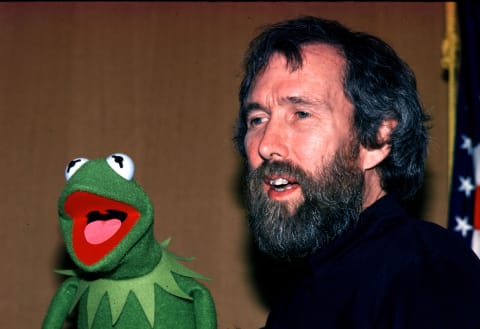 Kermit and Jim Henson.