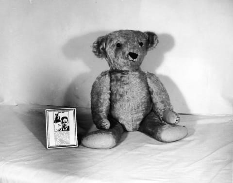 Teddy Bear With Teddy Roosevelt Tag