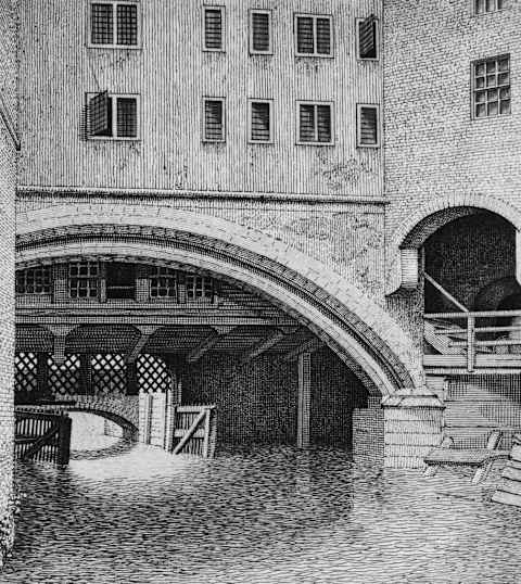 Traitor's Gate at the Tower of London.